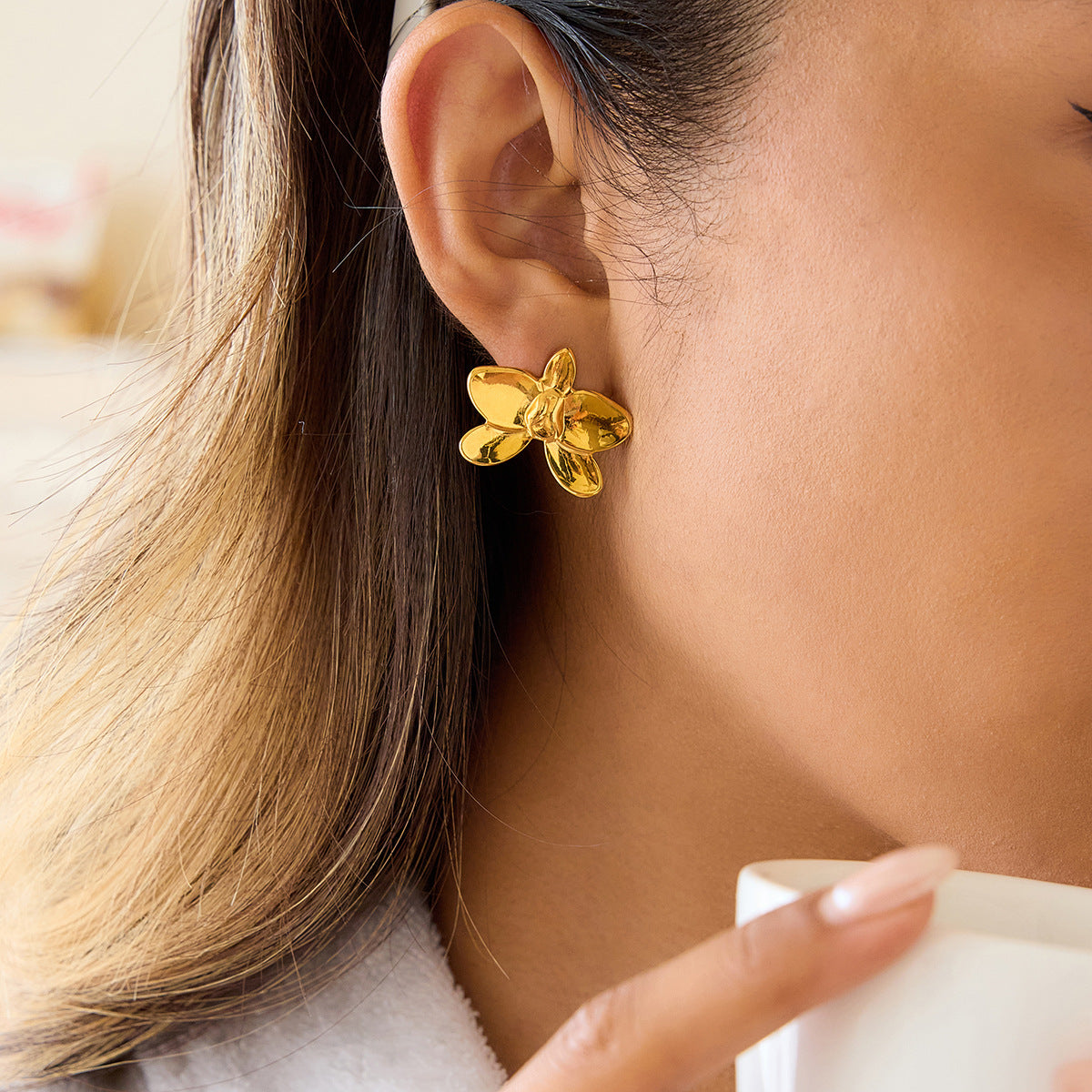 Orchid Glow Earrings