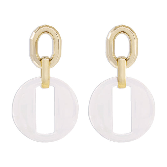 Lumière Glass Drop Earrings
