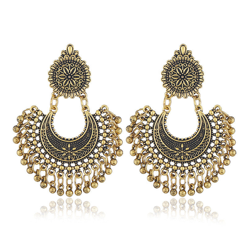 Soleya Vintage Statement Earrings