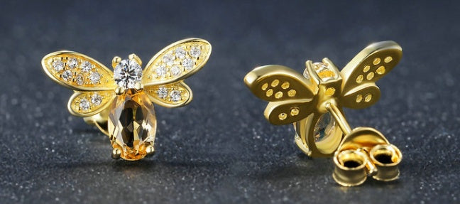 Aurelia Honey Drop Earrings