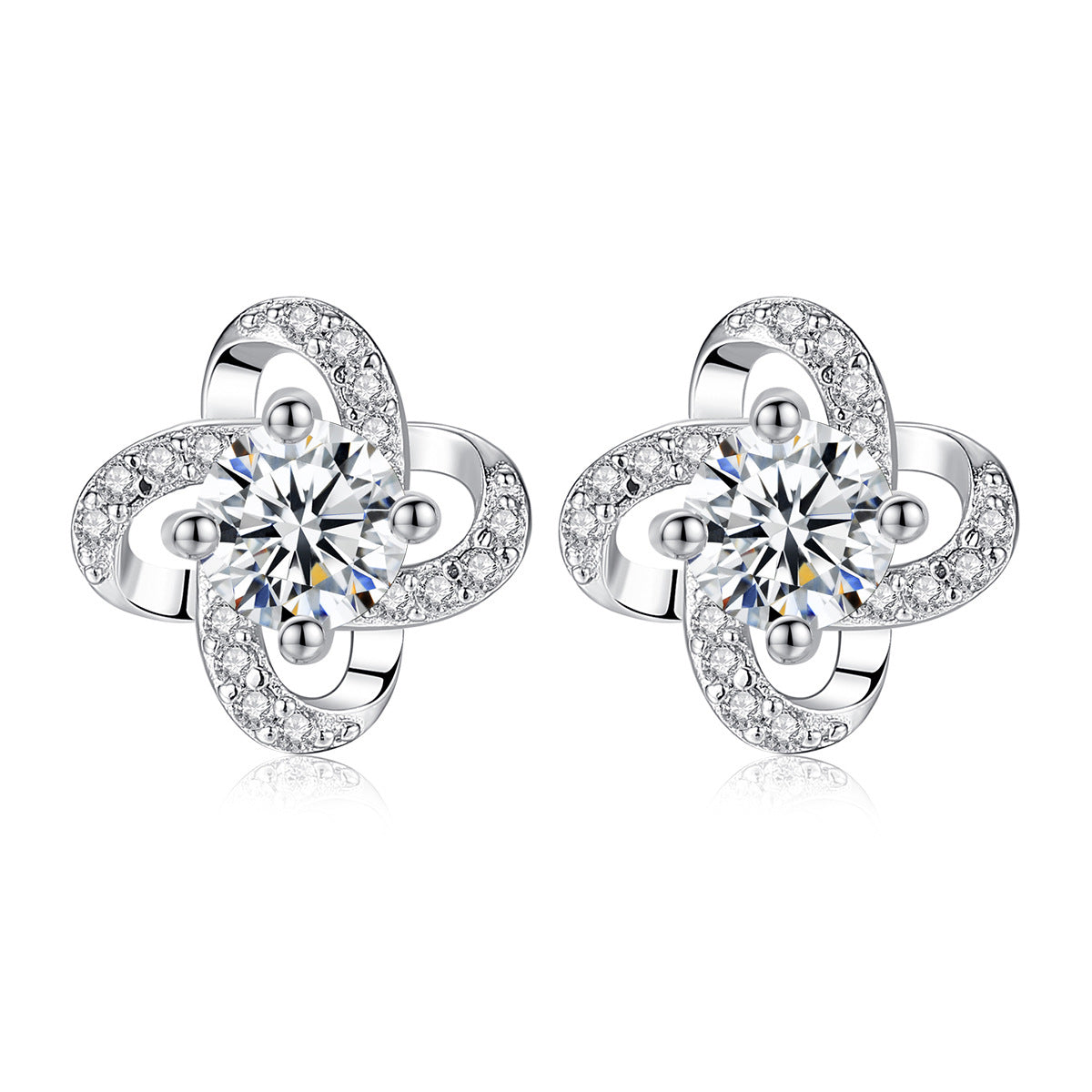 Mea Clover Stud Earrings