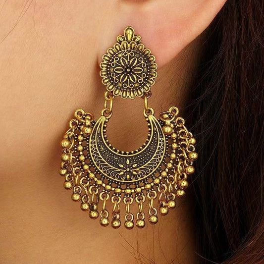 Soleya Vintage Statement Earrings