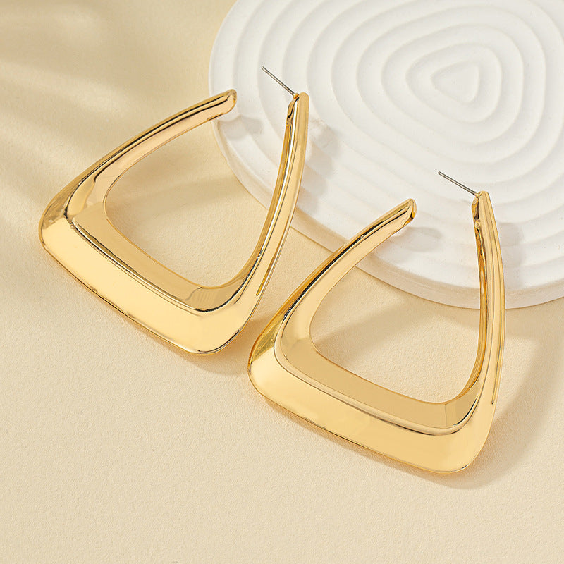 Sculpted Drop Earrings