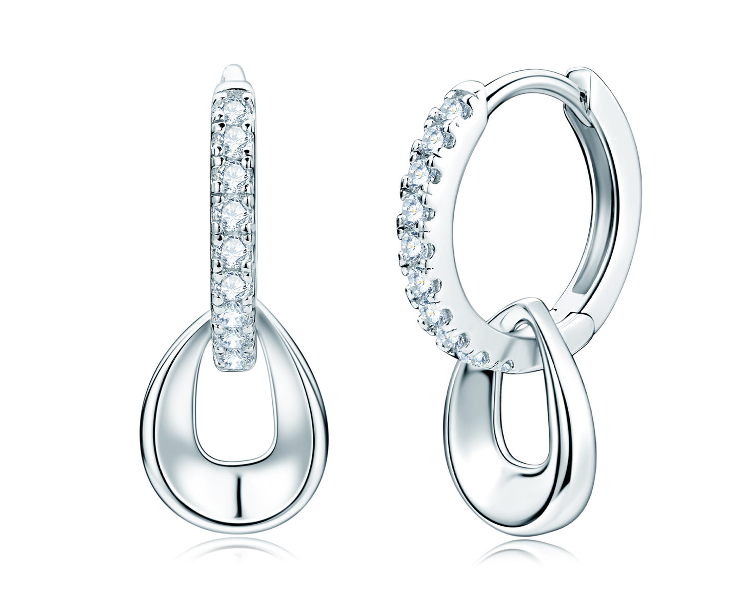 Luna Drop Earrings 925 Sterling Silver