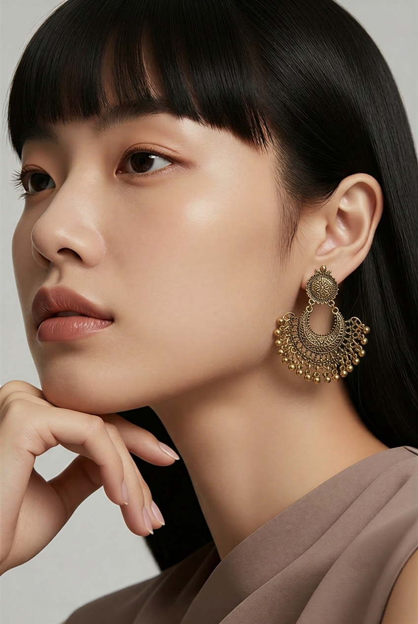 Zahara Bohemian Statement Earrings
