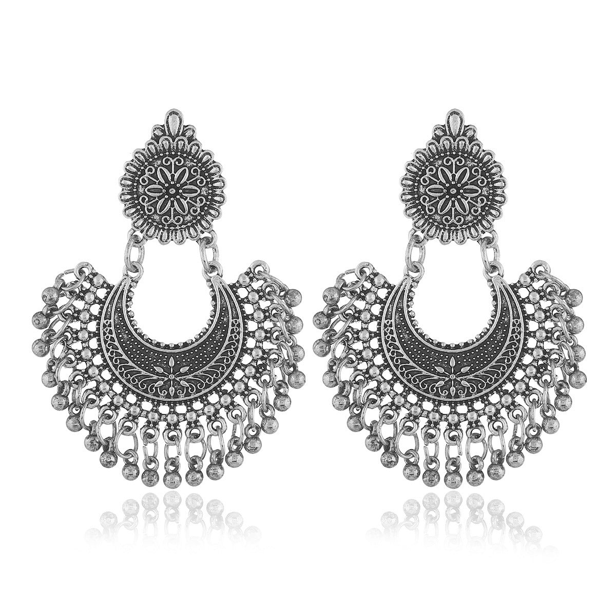 Soleya Vintage Statement Earrings